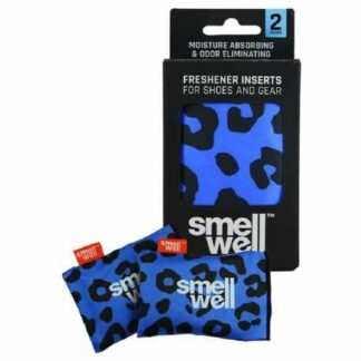 Moisture Absorbing Deodoriser Charcoal Bags by Smellwell - Blue Leopard