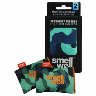 Moisture Absorbing Deodoriser Charcoal Bags by Smellwell - Camo Green