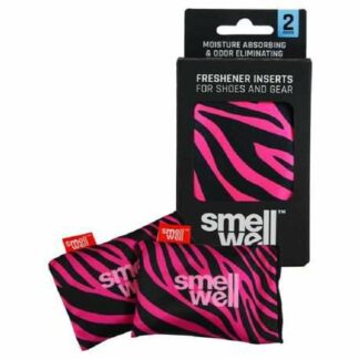 Moisture Absorbing Deodoriser Charcoal Bags by Smellwell - Pink Zebra