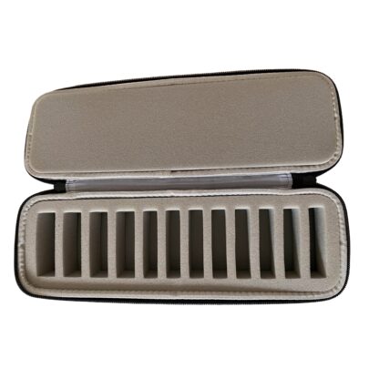 Clipper blade hard storage case 12 slot