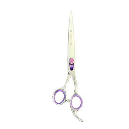 Hairy Beast Fuji 8" serrated straight grooming scissor