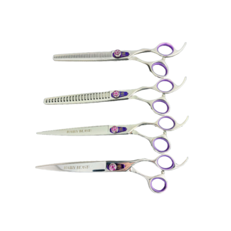 Hairy Beast Fuji 8.0" 7.0" 4 piece scissor set