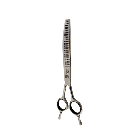 Hairy Beast 7" 23 Tooth combination chunked thinner grooming scissors curved