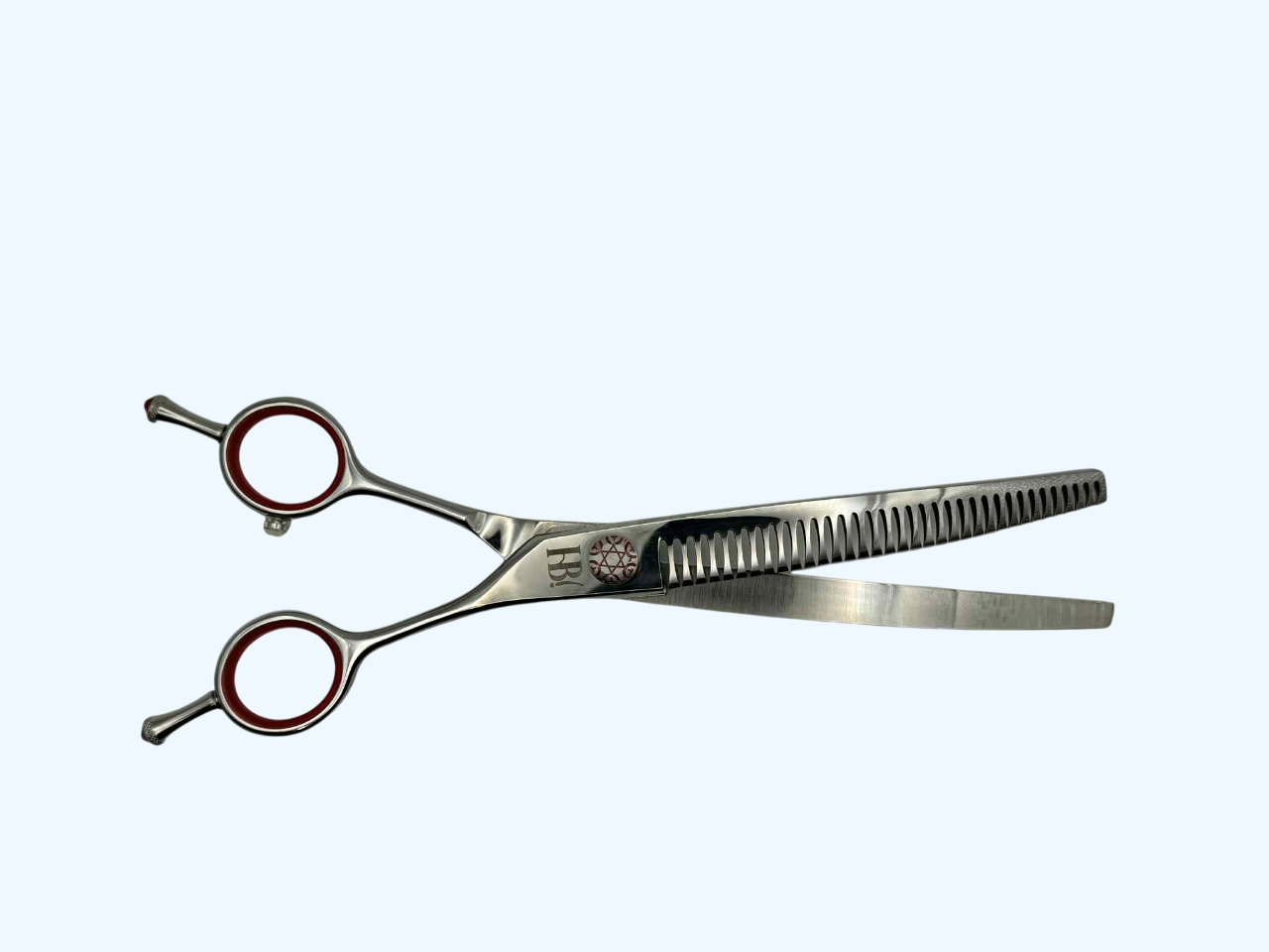 Hairy Beast Taifuu 7.5" 35 Tooth Curved Chunker Blender Ball Bearing Grooming Scissor - Image 5