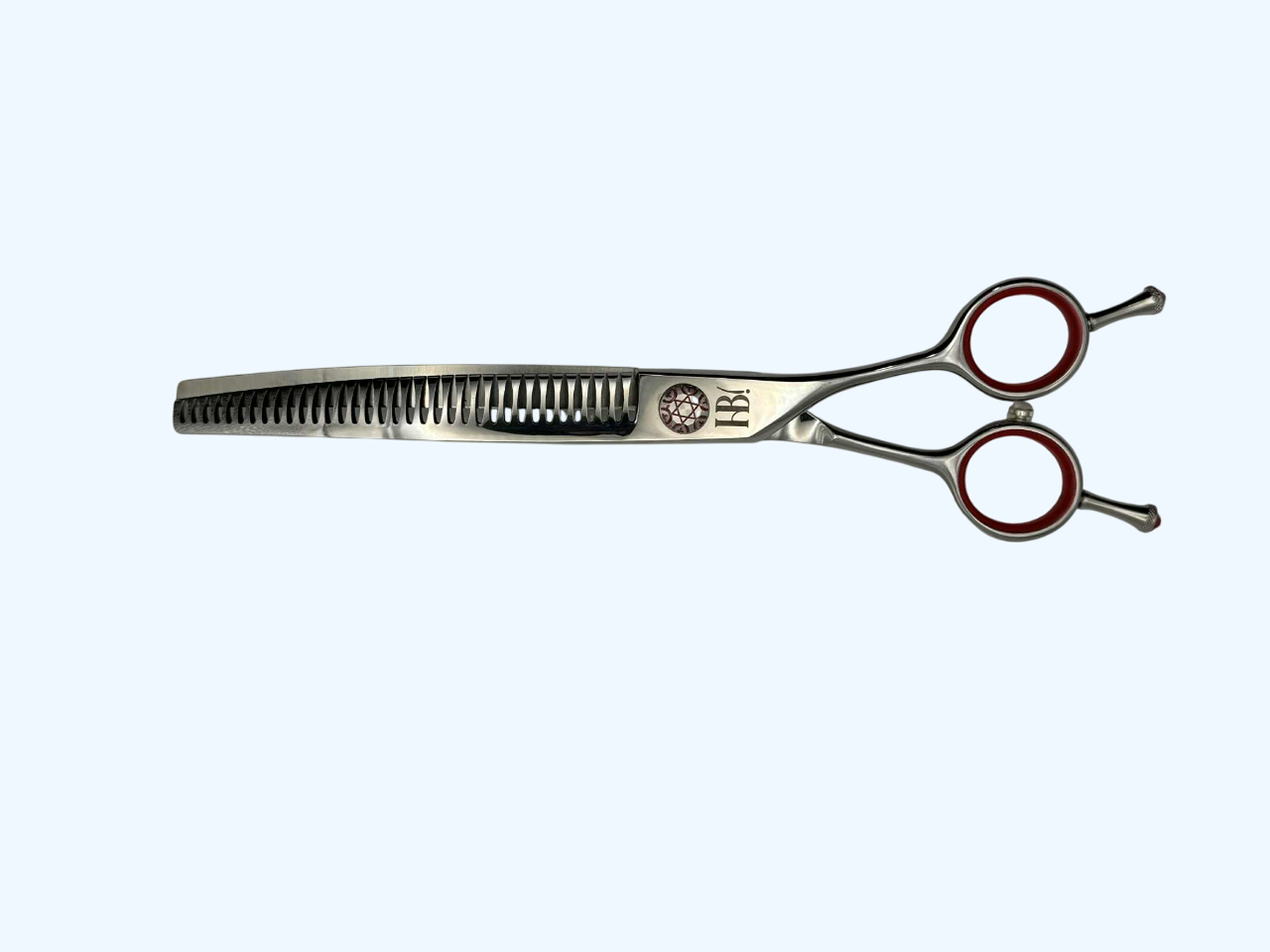 Hairy Beast Taifuu 7.5" 35 Tooth Curved Chunker Blender Ball Bearing Grooming Scissor - Image 8