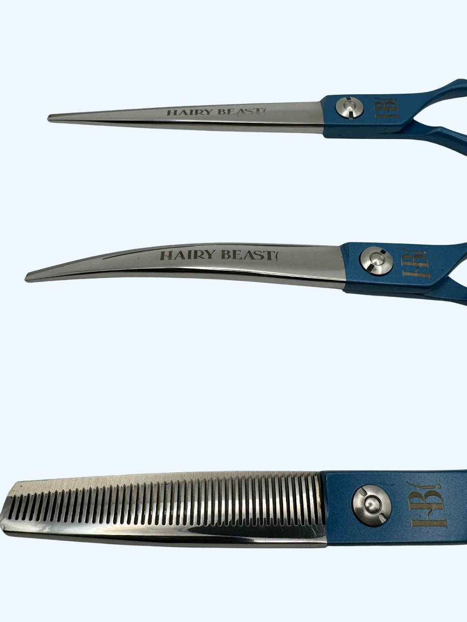 Hairy Beast 6.5" Asian Fusion 3 piece set Straight, Curve and Thinner - Image 6